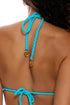 Luli Fama Beach Fuzz Triangle Top